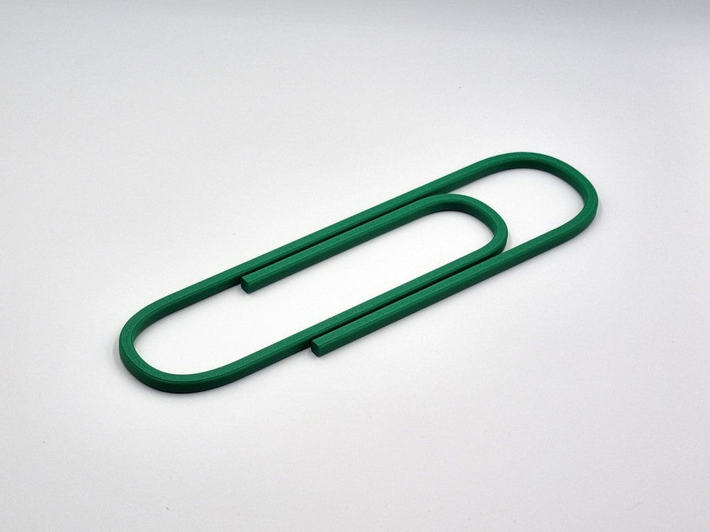 3D Printed Jumbo Paperclip – 290 mm PLA Desk Accessory – product image 7