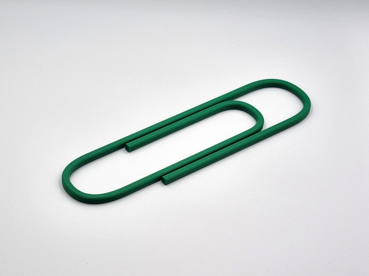 3D Printed Jumbo Paperclip – 290 mm PLA Desk Accessory – product image 7
