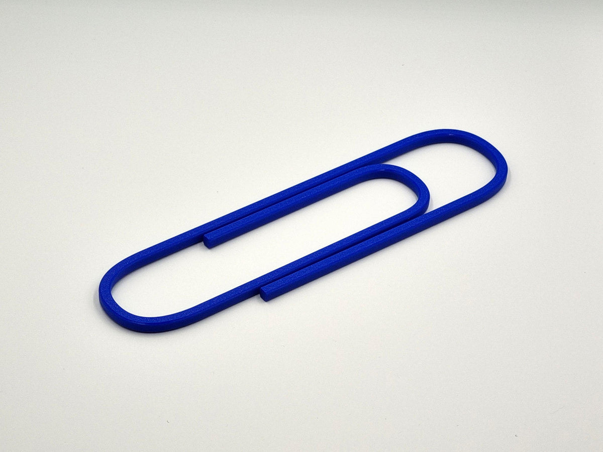 3D Printed Jumbo Paperclip – 290 mm PLA Desk Accessory – product image 8
