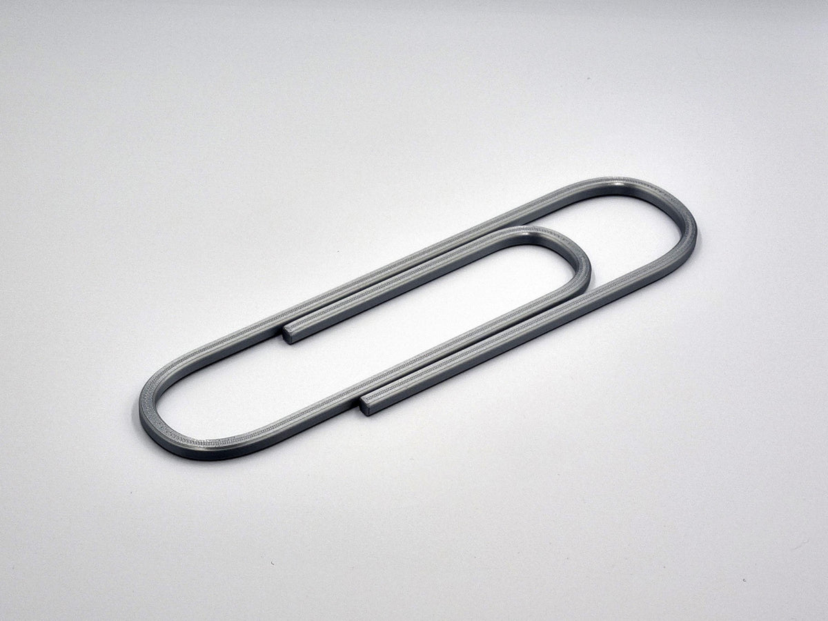 3D Printed Jumbo Paperclip – 290 mm PLA Desk Accessory – product image 9