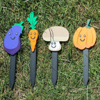 3D Printed Smiley Face Plant Markers – Choose 4 PLA Designs – product image 4